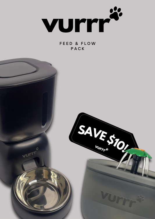 🐈🐕 Vurrr Feed & Flow Pack