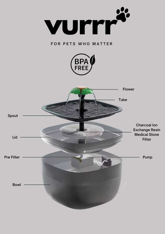 π Vurrr Automatic Pet Fountain